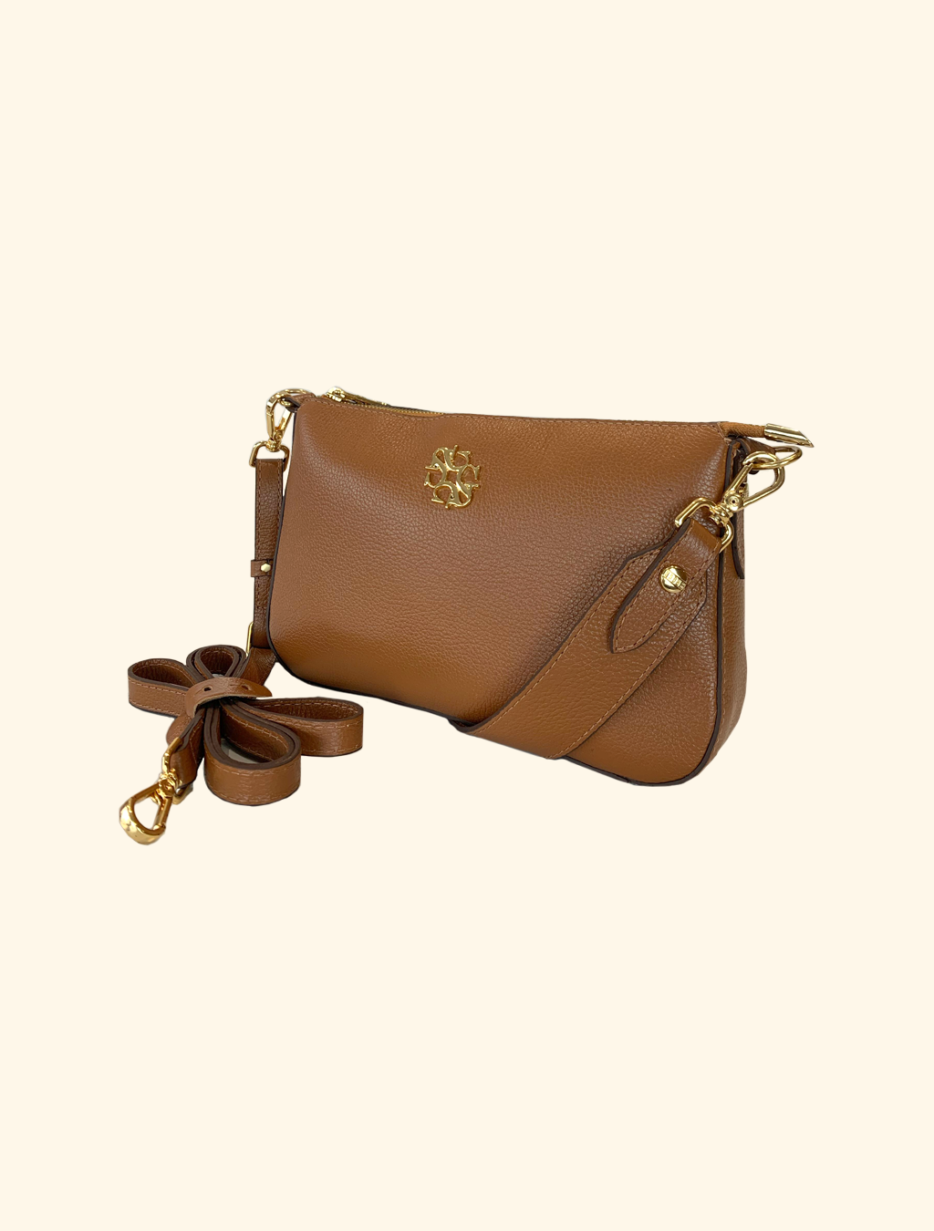 Bolsa de Couro Sagga Ombro e Tiracolo 527