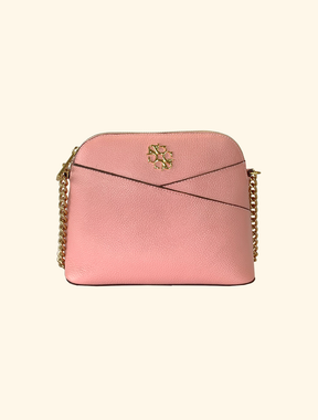 Bolsa de Couro Sagga Transversal Estruturada 521