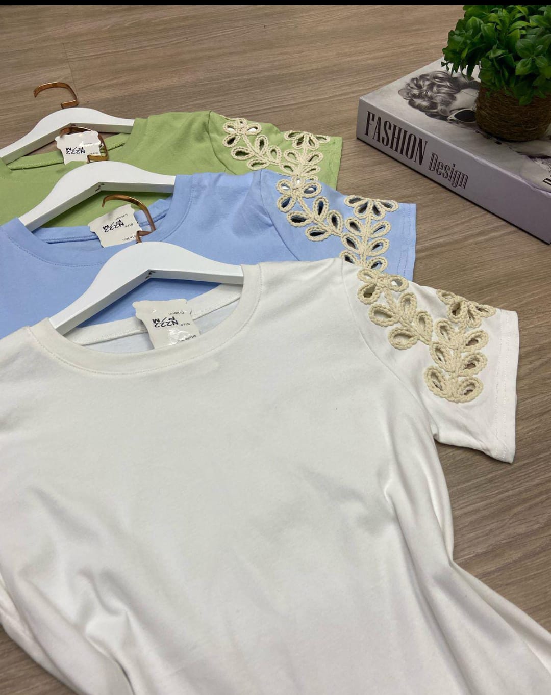 Blusa em Algodão e Malha